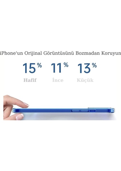 iPhone 12 Pro Max Kılıf, Kamera Korumalı 12 Pro Max (6.7'') Şeffaf Silikon Kılıf, Şarj Yuvası ve Kamera Koruyuculu 12 Pro Max Kılıfı