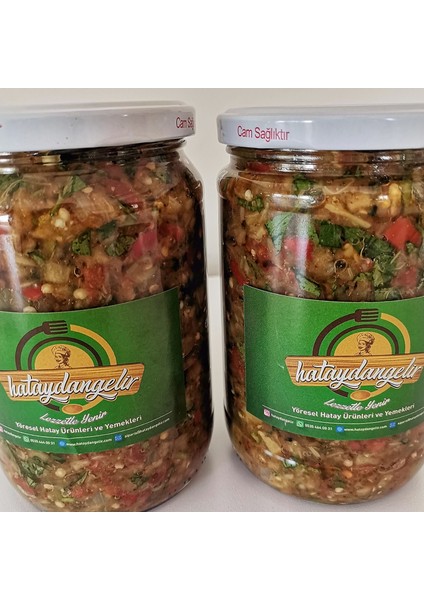 Patlıcan Salata Abugannuş 660 cc Kavanoz 500 gr