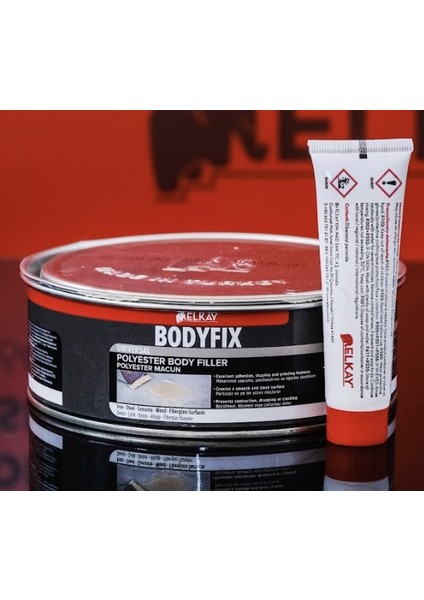 Bodyfıx Polyester Çelik Macun  500 gr