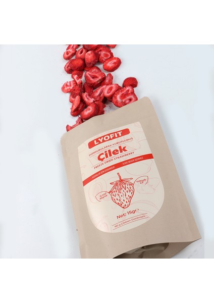 Çilek ( Freeze Dried ) (15 Gr)