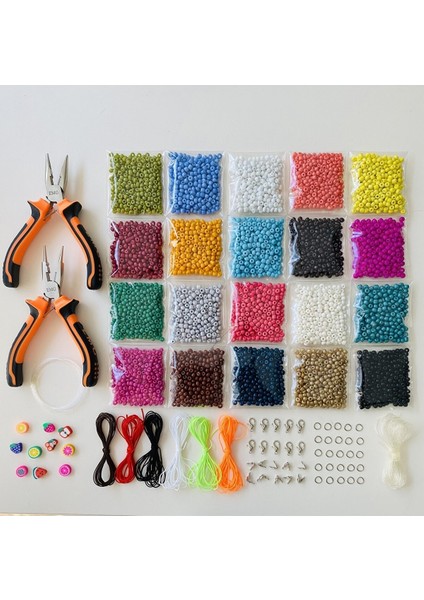 No:65 (2li) Mini Kıvırma Pense ve Kargaburun Hobi Takı Yapım Paraşüt Ipi,kapama,halka,papağan,misine