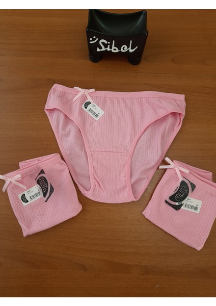 Bikini Fitilli Külot Beyaz 3 Adet modelleri