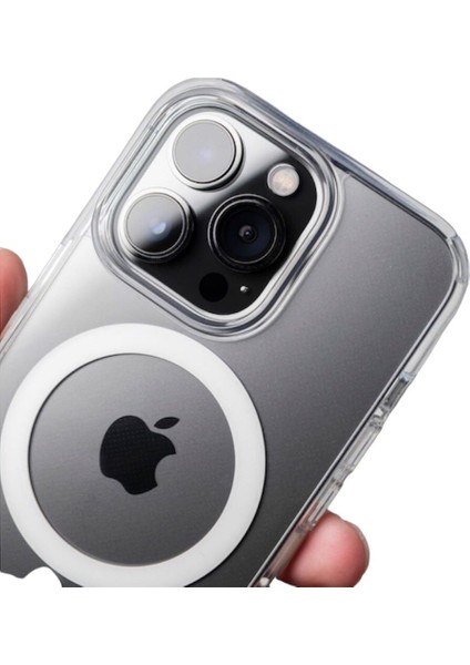 iPhone 12 Şeffaf Magsafe Kılıf