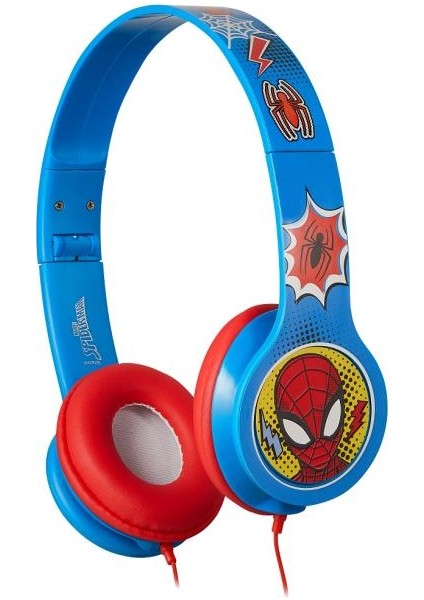 Kablolu Kulaklık Marvel Spiderman Örümcek Adam Çocuk Kulaklığı Lisanslı MV-10902-SA