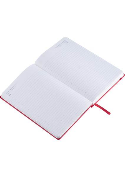 1030 2025 Günlük Ajanda 13 x 21 cm Kırmızı modelleri
