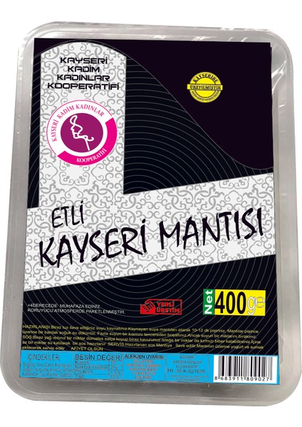 Etli Mantı 800 gr