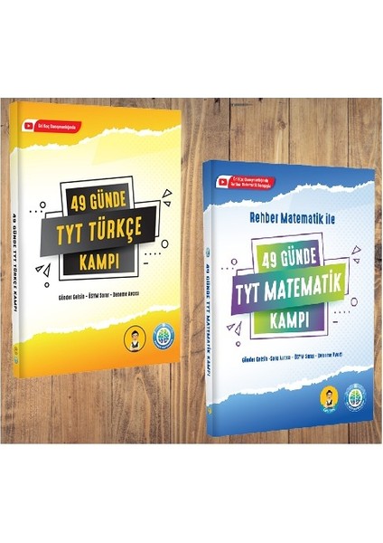 49 Günde TYT Türkçe ve Matematik Kampı (Ciltli)