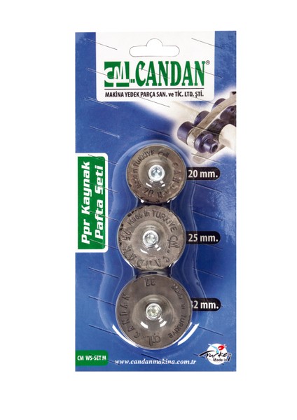 Ws-Set-M Boru Kaynak Paftaları 20-25-32 mm cm Ws - Set M