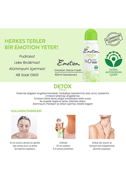 Deodorant Detox Fresh 150 ml
