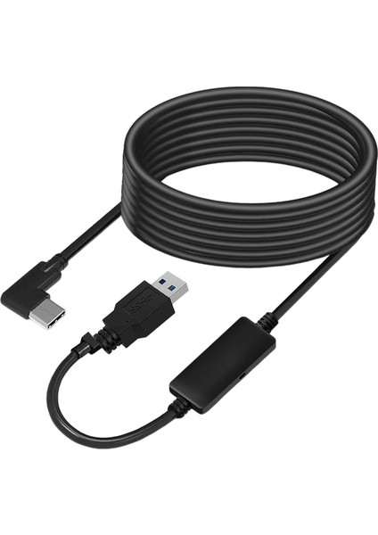 USB - USB C Kablosu /2 Dayanıklı Siyah Için Yüksek Hızlı Veri Aktarımı