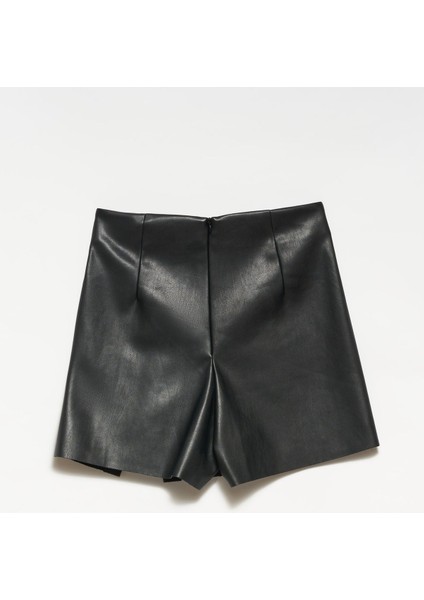 80707 Kruvaze Şort Etek