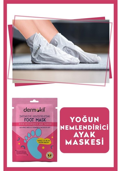 Yoğun Nemlendirici Ayak Maskesi 30 ml 2 ' Li Set