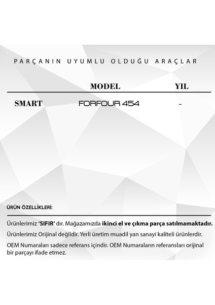Smart Ön Kapı İçten Açma Teli