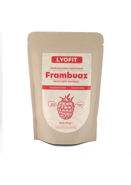 Frambuaz (Freeze-Dried) 20 gr