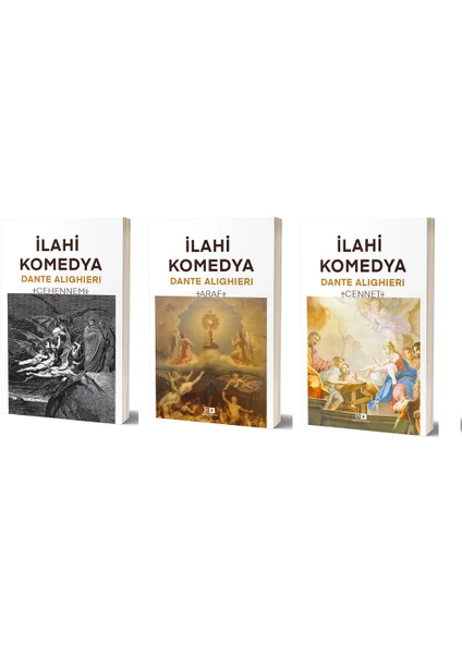 Ilahi Komedya - Cehennem & Araf & Cennet (3 Kitap Takım)