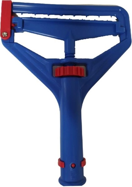 Özel Kelepçeli Mop Tutucu (Mavi)