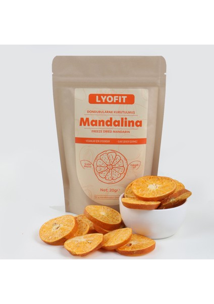 Freeze-Dried Mandalina 20 gr