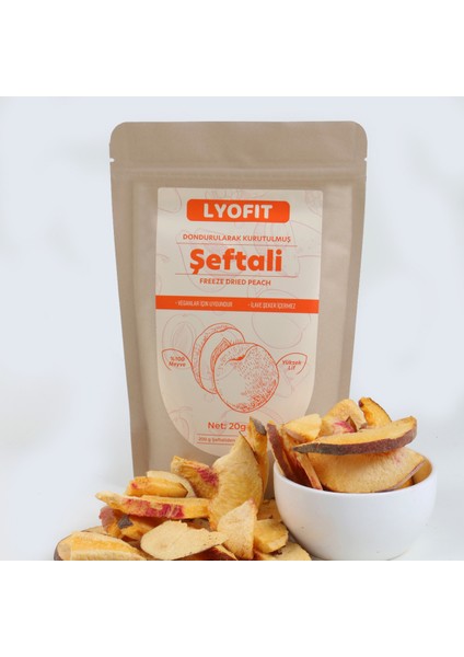 Freeze-Dried Şeftali (20 gr)