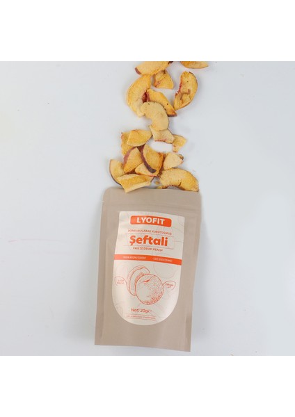 Freeze-Dried Şeftali (20 gr)