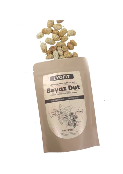 Beyaz Dut (Freeze-Dried) 20 gr