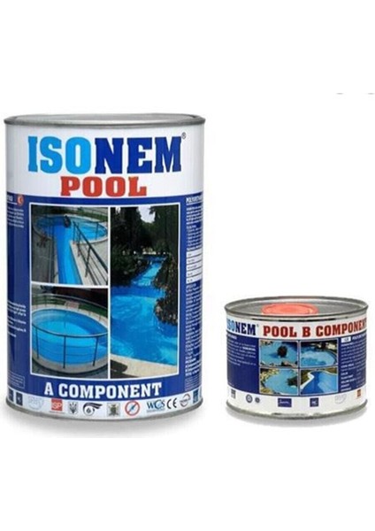 Isonem Pool 4,5 kg Mavi (Havuz Boyası)