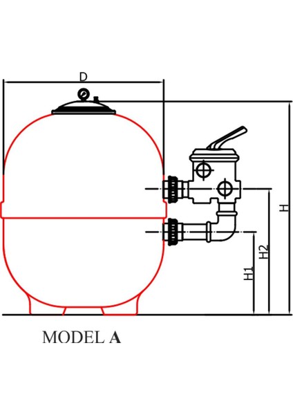 620 Mm Nozbart Kum Fıltresı