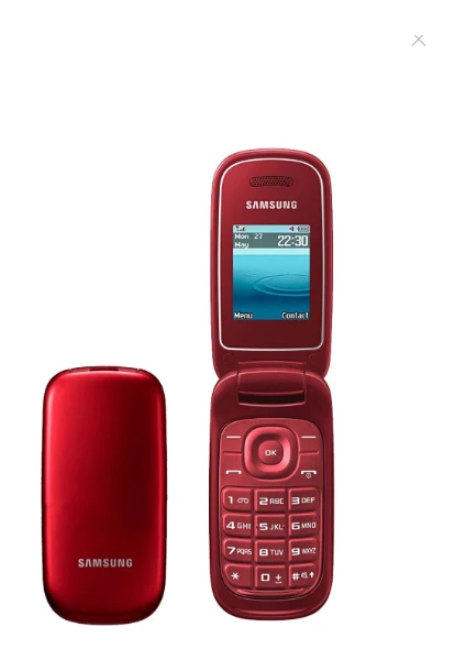 S5620 (R220 ) Kapaklı Tuşlu Telefon Kırmızı