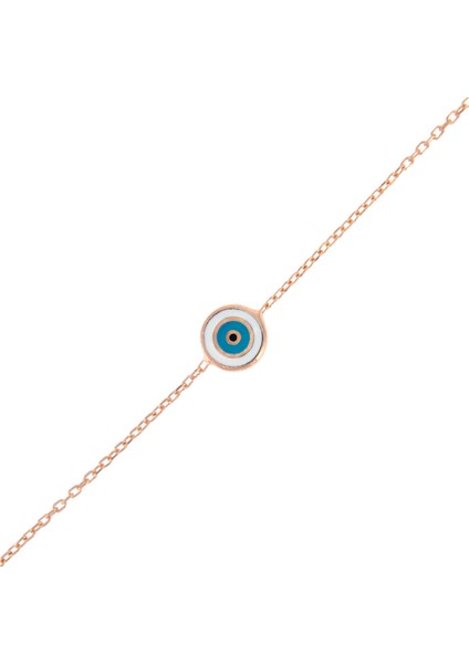 925 Ayar Gümüş Küçük Nazar Boncuk Bileklik modelleri