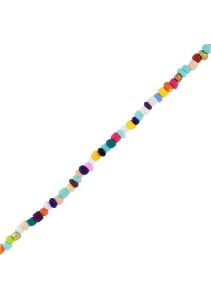 925 Ayar Gümüş Çok Renkli Boncuk Bileklik modelleri