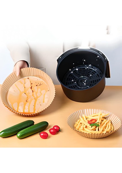 Air Fryer Fritöz Pişirme Kağıdı 20 Adet