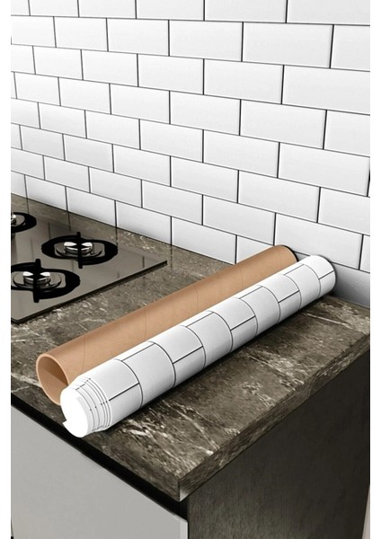 F3345200 Mutfak Tezgah Arası Yapışkanlı Folyo 45 cm x 1 Metre