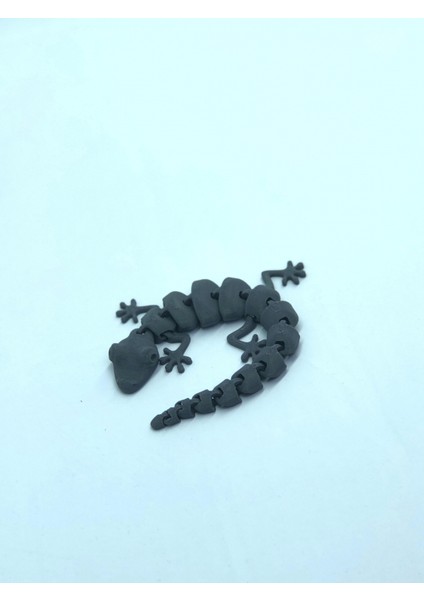 3D Hareketli Oyuncak Kertenkele- Gri
