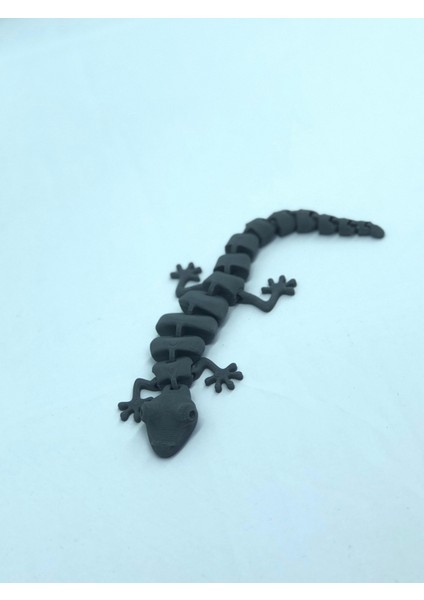 3D Hareketli Oyuncak Kertenkele- Gri