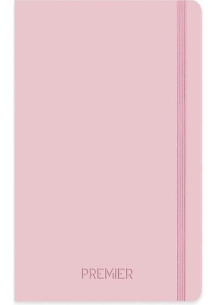 Keskin 13X21 96 Sayfa Düz Ciltli Pembe Premier Neo Soft Defteri 410029-99