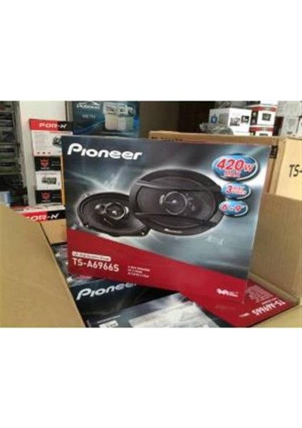 TS-A6966S Extra Bass ve Tiz 3 Yollu Oval 420 W Hoparlör