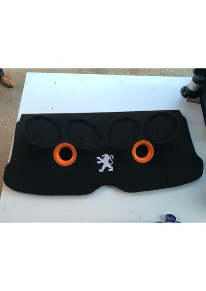 Basım Pegugeot 207 Pandizot Polyesterli 4 Lü Oval Polyester 2 Portlu Kabartmalı**