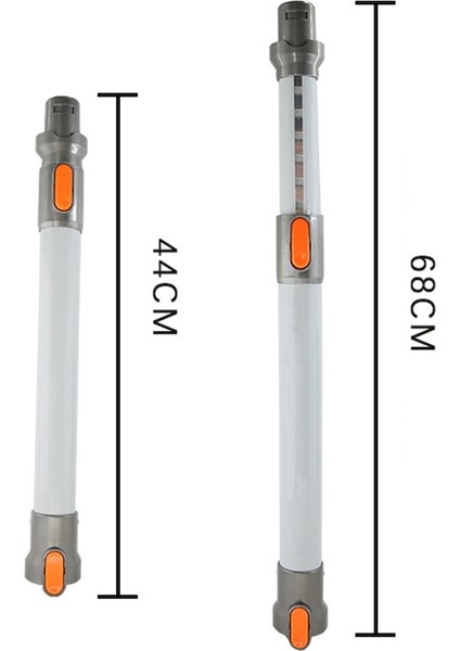 Dyson DC31 DC34 DC35 Elektrikli Süpürge Uzatılabilir Uzatma Çubuğu Metal Alüminyum Düz Boru Bar El Değnek Tüp (Yurt Dışından) indirimleri
