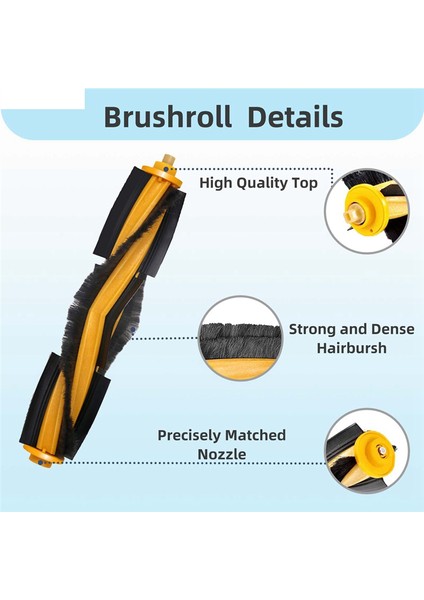 Yedek Ana Fırça Yan Fırça Ecovacs Için Hepa Filtreler Deebot Ozmo 950 920 Robot Süpürge Aksesuarları (Yurt Dışından) fırsatları