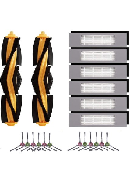 Ecovacs Deebot Için Yedek Parçalar OZMOT8/OZMON7/950/920 T5 Serisi Robot Süpürge Aksesuarları Kiti (Yurt Dışından)