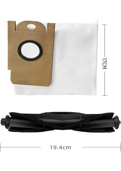 Ana Yan Fırça Filtre Paspas Bezi ve Toz Torbası Xiaomi Mijia Lydsto R1 Robot Süpürge Için Yedek Parçalar (Yurt Dışından)