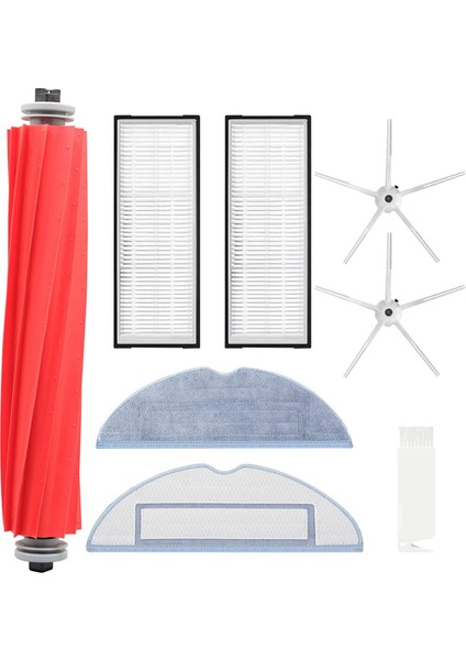 Yedek Parçalar Ana Fırça Yan Fırçalar Hepa Filtreler Roborock S7 T7S Için Uyumlu Robotik Vakum Aksesuarları A (Yurt Dışından)