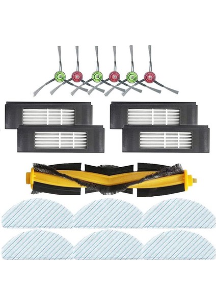 Yeedi Vac 2 Pro Elektrikli Süpürge Yedek Parçaları Için Uyumlu 17 Yedek Parça/aksesuar Paketi (Yurt Dışından)