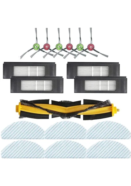 Yeedi Vac 2 Pro Elektrikli Süpürge Yedek Parçaları Için Uyumlu 17 Yedek Parça/aksesuar Paketi (Yurt Dışından)