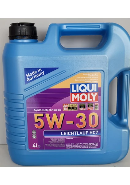 Liqui Moly 5W30 Leichtlauf HC7 Sentetik Motor Yağı 4 lt (Üretim Yılı: 2022)