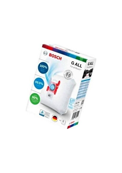 Type G All Elektrikli Süpürge Toz Torbası G Tipi 17000940