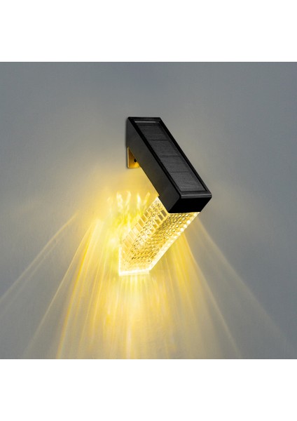 Yeni Stil Güneş Işığı Dış Koridor Merdiven Lambası Açık Su Geçirmez Avlu Çit Dekoratif LED Duvar Lambası (2pcs Paket) (Yurt Dışından) fiyatları