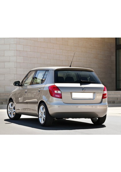 Skoda Fabia Hb Mk2 2007-2015 Arka Cam Silecek Kolu Kapak Silgi Takımı 6Q6955707C