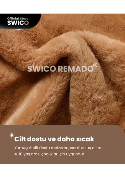 Çocuklar Sevimli Kışlık Şapka ve Eşarp Takımı - (Yurt Dışından)