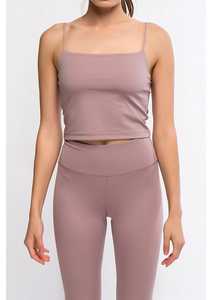 Rose Kadın Askılı Crop Top - Lones