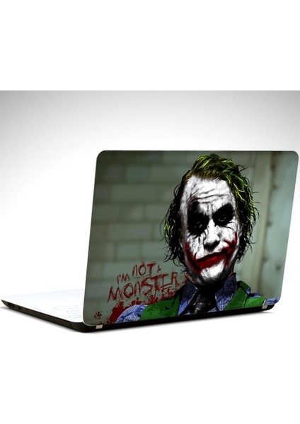 Joker Ben Monster Değilim Laptop Sticker